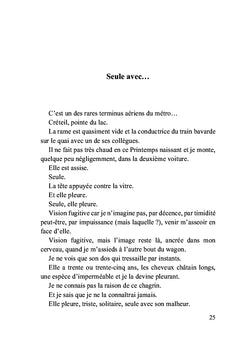 Dans le métro de Paris