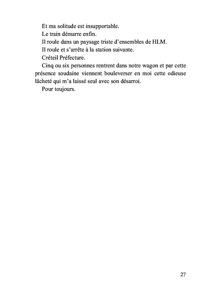 Dans le métro de Paris