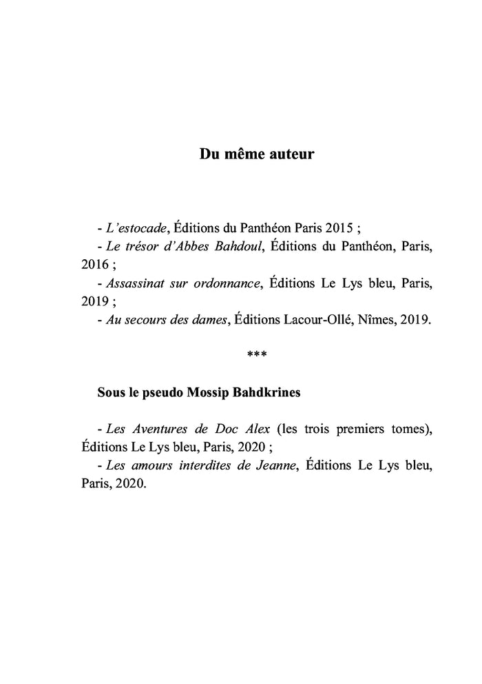 Les Aventures de Doc Alex Mathilde