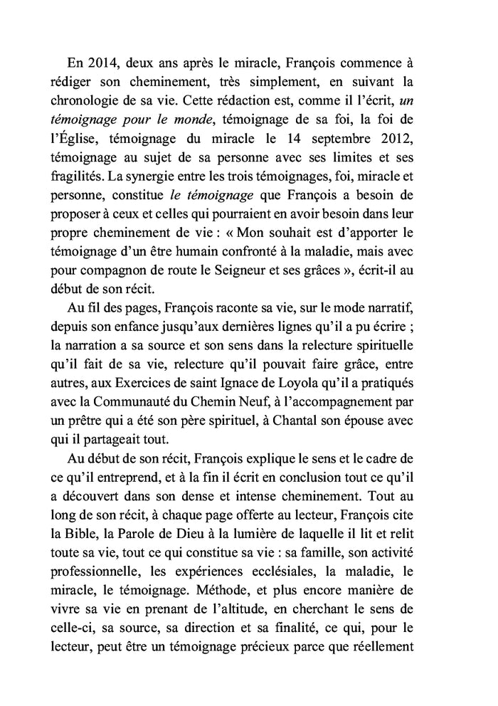 Je marche sur les eaux