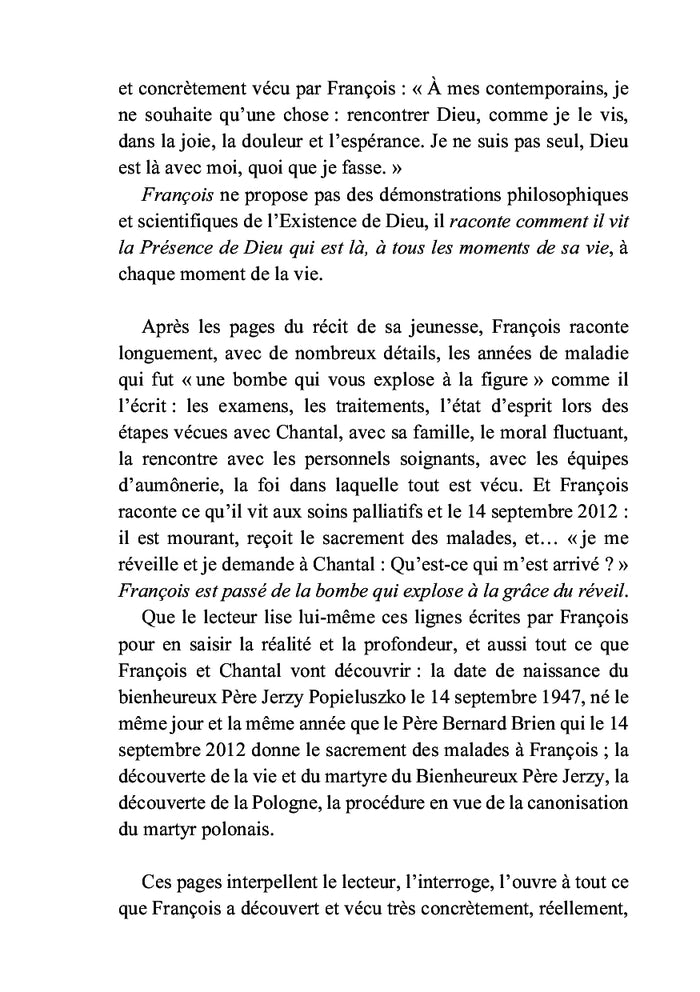 Je marche sur les eaux