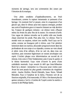 Le dernier violoniste