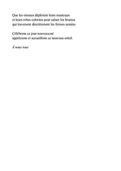 O umare: Le chant de l'arc-en-ciel