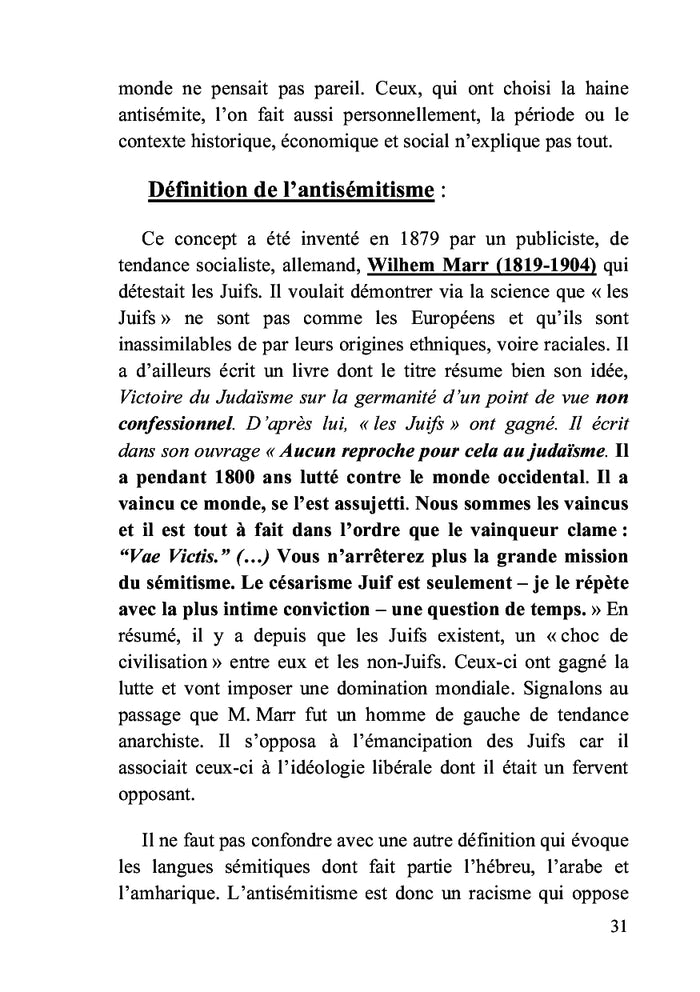 Dictionnaire sur l’antisémitisme Tome I