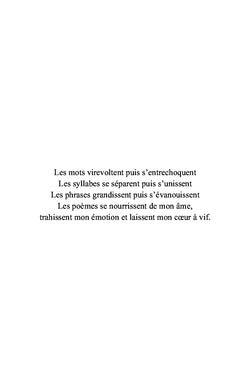 Des mots et des lettres
