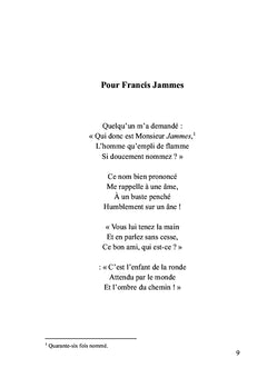 100 sonnets choisis pour Jammes