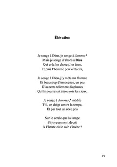 100 sonnets choisis pour Jammes