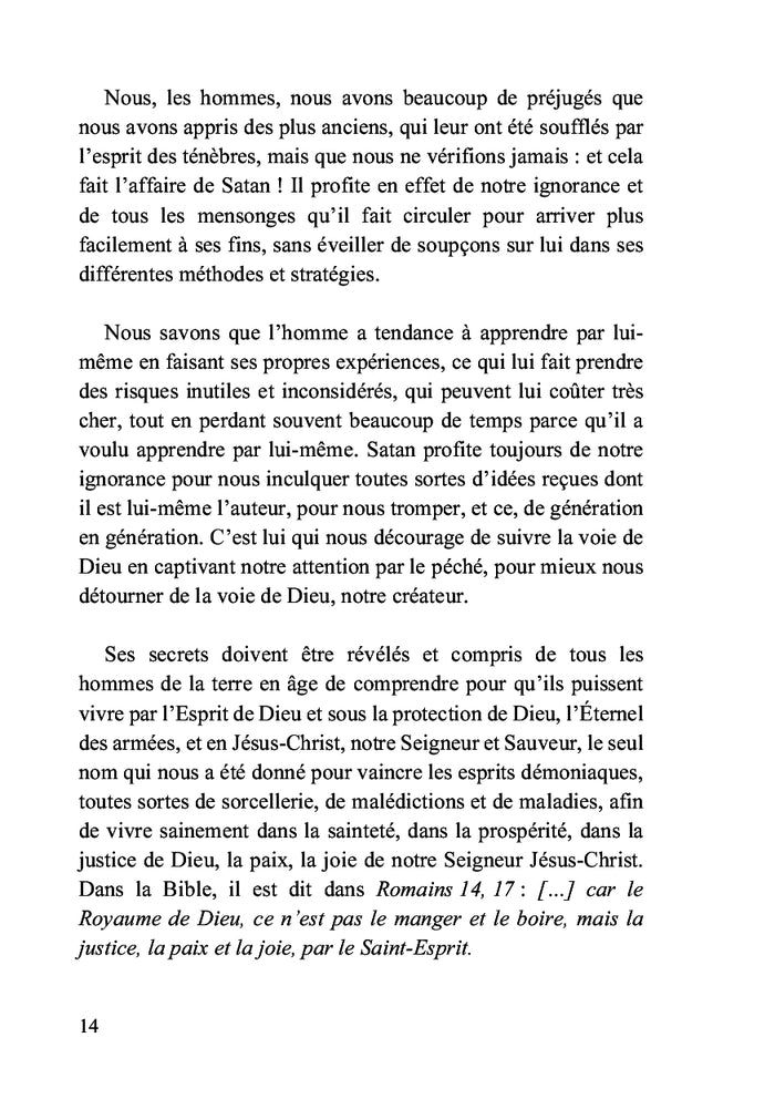 Les secrets de Satan