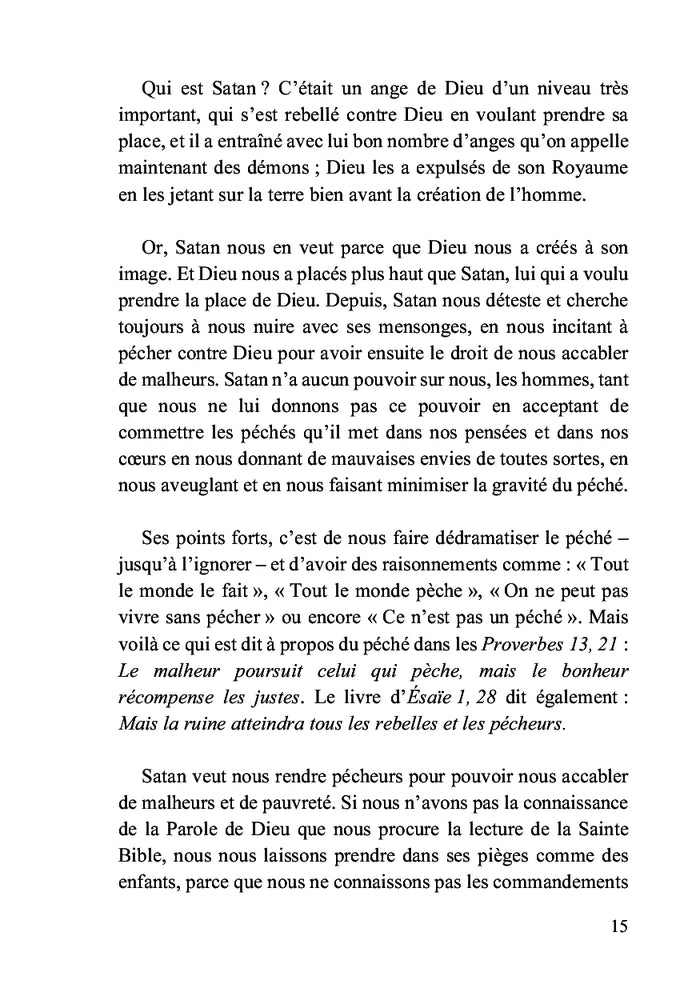 Les secrets de Satan