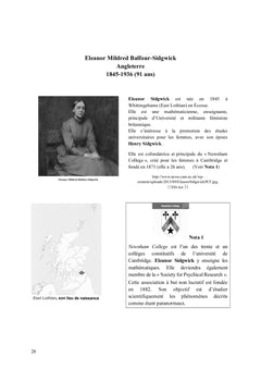 La saga des mathématiciennes