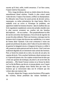 Du sang sur la robe