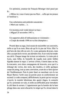 Du sang sur la robe