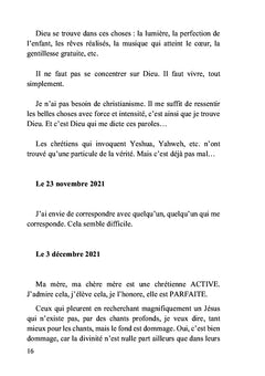 Je suis Dieu toute-puissante