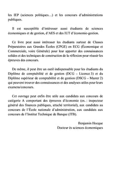 Les sciences économiques