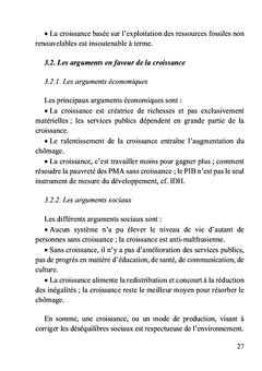 Les sciences économiques