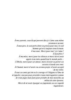 Tu m'as volé mon innocence ; je t'offre mon pardon