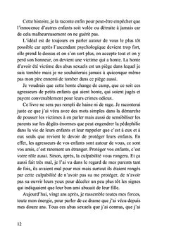 Tu m'as volé mon innocence ; je t'offre mon pardon