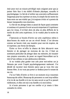 Tu m'as volé mon innocence ; je t'offre mon pardon