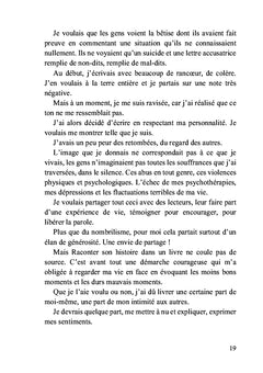 Tu m'as volé mon innocence ; je t'offre mon pardon
