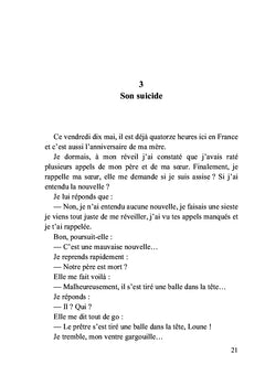 Tu m'as volé mon innocence ; je t'offre mon pardon