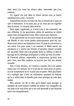 Tu m'as volé mon innocence ; je t'offre mon pardon
