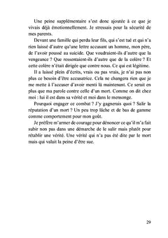 Tu m'as volé mon innocence ; je t'offre mon pardon