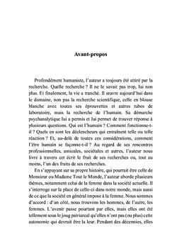 Mesdames, je voudrais vous dire...