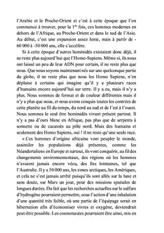 Mesdames, je voudrais vous dire...