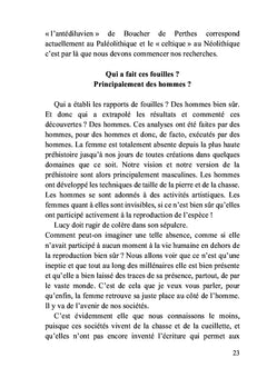 Mesdames, je voudrais vous dire...
