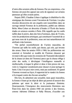 Mesdames, je voudrais vous dire...