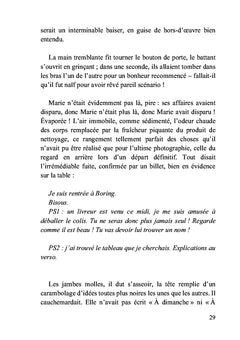 Ce que Marie n'a pas dit