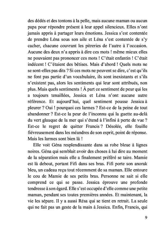 Les larmes du silence