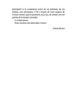 Sur les traces de Joshua Brown