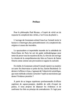 L'incendie de Notre-Dame