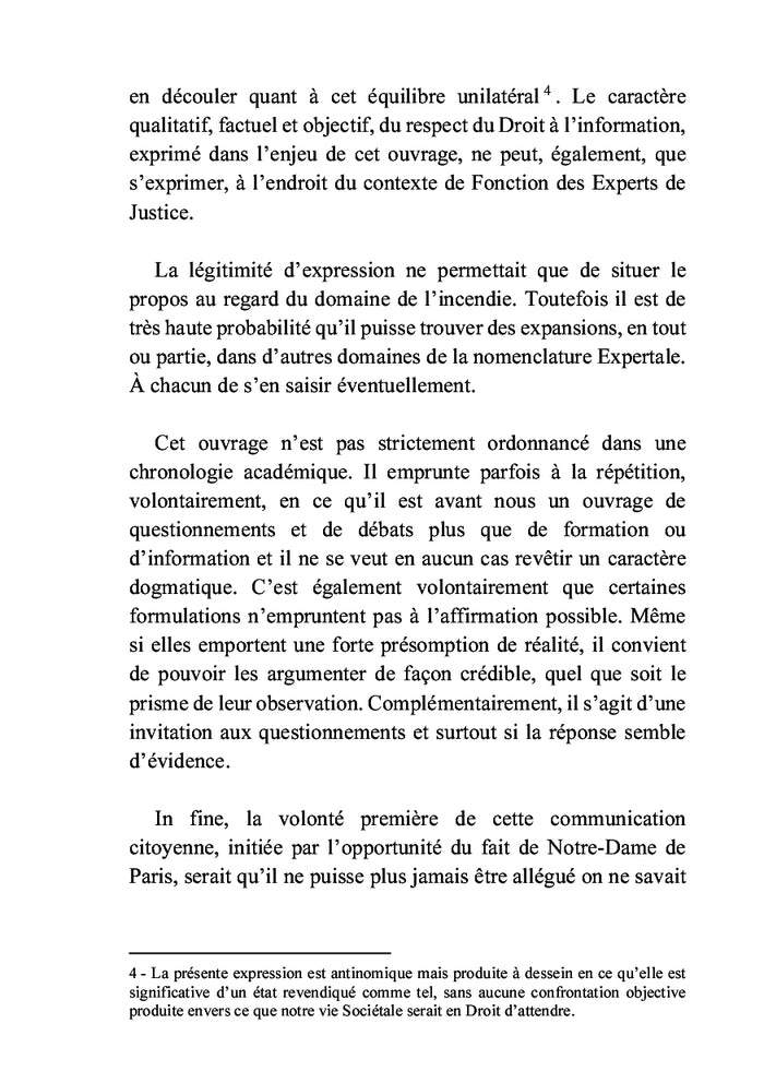 L'incendie de Notre-Dame