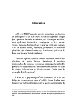 L'incendie de Notre-Dame