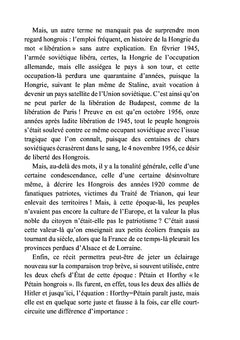 Pré aux Pachas, une adresse hongroise