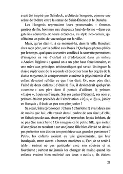 Pré aux Pachas, une adresse hongroise