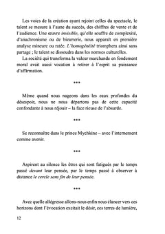 Les voies de l'incertitude