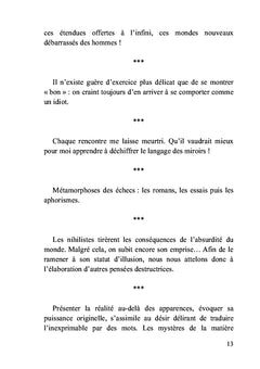 Les voies de l'incertitude