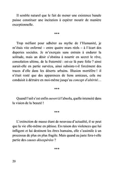 Les voies de l'incertitude