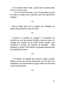 Les voies de l'incertitude