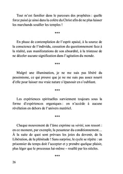 Les voies de l'incertitude