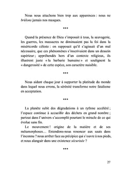 Les voies de l'incertitude