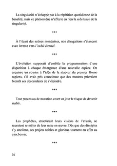 Les voies de l'incertitude