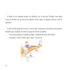 Tomy sur l'île de la Licorne
