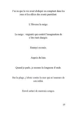 Soupçon vespéral