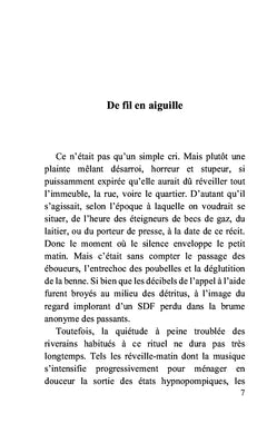 De fil en aiguille et autres nouvelles tirées à 4 épingles