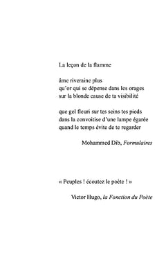 Fracas du couchant