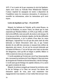 Journal du voyage en Chine du spathaire Nicolas Milescu